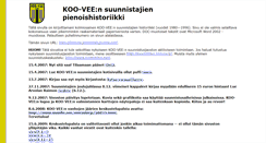 Desktop Screenshot of koovee.kerrostalo.huone.net